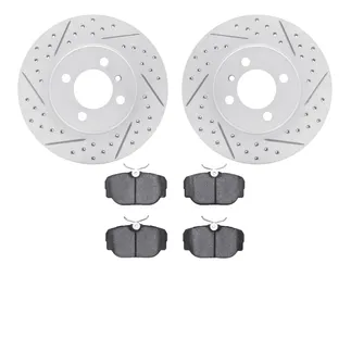R1 Concepts WBTN1-31004 Brake Rotors - Carbon Coated - D/S W/ Euro Ceramic Pads